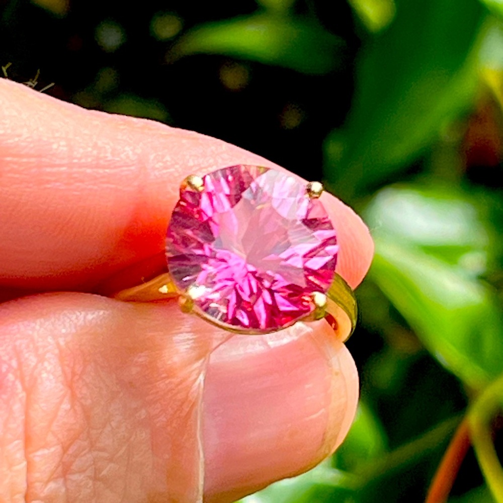 Tourmaline Statement Ring on 14kt gold